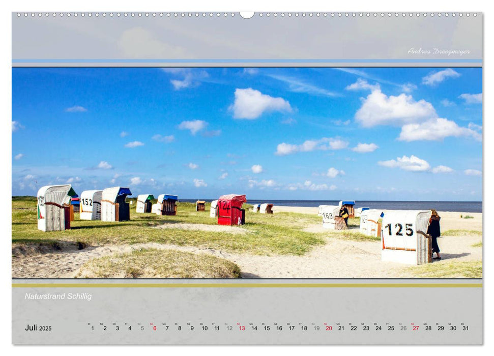 Ostfriesland-Panorama (CALVENDO Premium Wandkalender 2025)