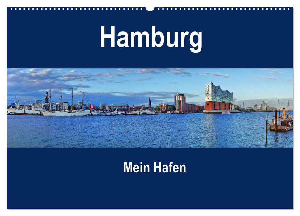 Hamburg - Mein Hafen (CALVENDO Wandkalender 2025)