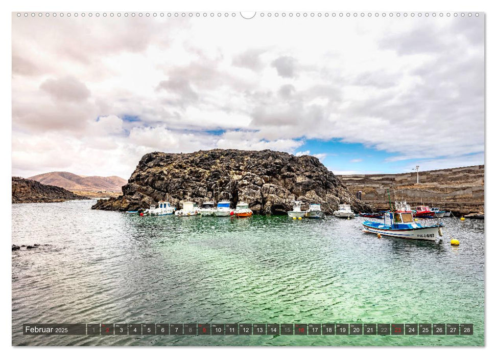 FUERTEVENTURA Paradiesische Impressionen der Insel (CALVENDO Wandkalender 2025)