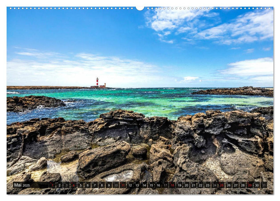 FUERTEVENTURA Paradiesische Impressionen der Insel (CALVENDO Wandkalender 2025)