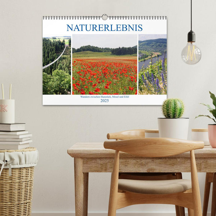 Naturerlebnis - Wandern zwischen Hunsrück, Mosel und Eifel (CALVENDO Wandkalender 2025)