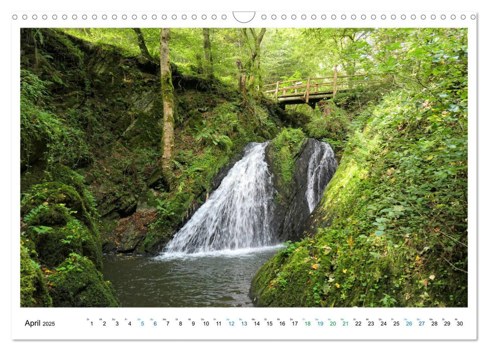 Naturerlebnis - Wandern zwischen Hunsrück, Mosel und Eifel (CALVENDO Wandkalender 2025)