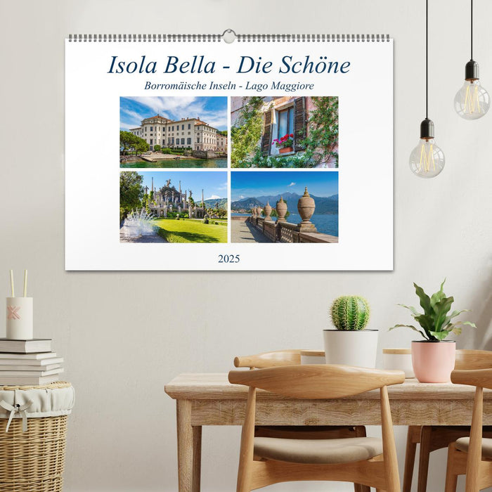 Isola Bella - Die Schöne (CALVENDO Wandkalender 2025)