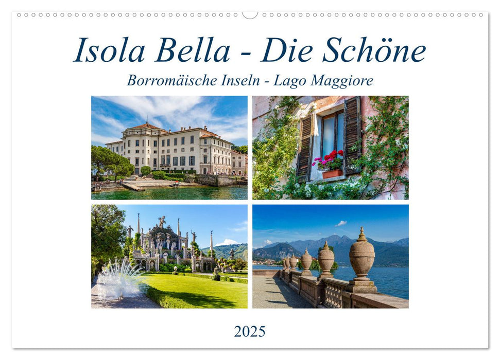 Isola Bella - Die Schöne (CALVENDO Wandkalender 2025)