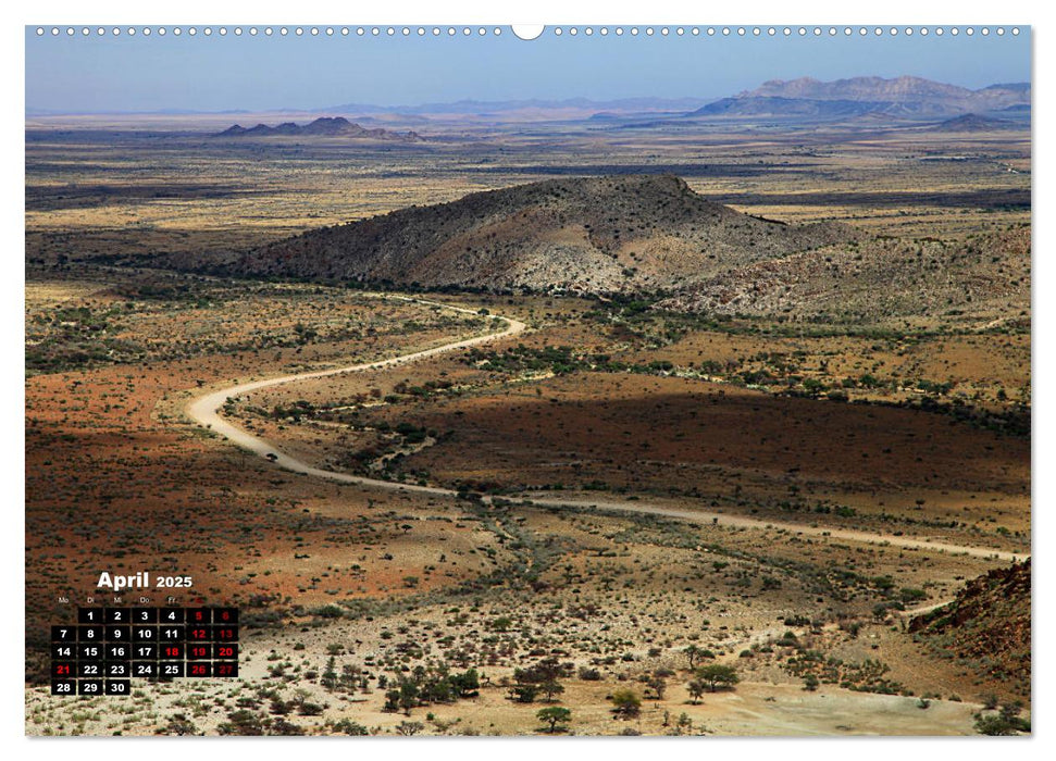 Pisten und Straßen - unterwegs im südlichen Afrika (CALVENDO Wandkalender 2025)