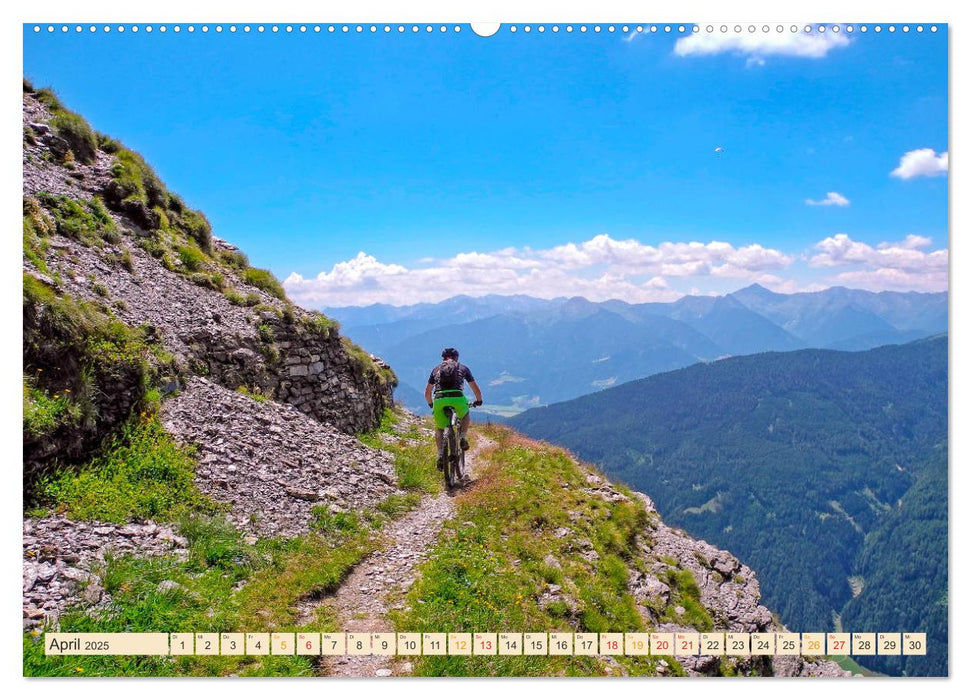 Mountainbike extrem (CALVENDO Wandkalender 2025)