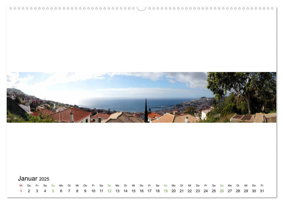 Madeira - Panoramen (CALVENDO Premium Wandkalender 2025)