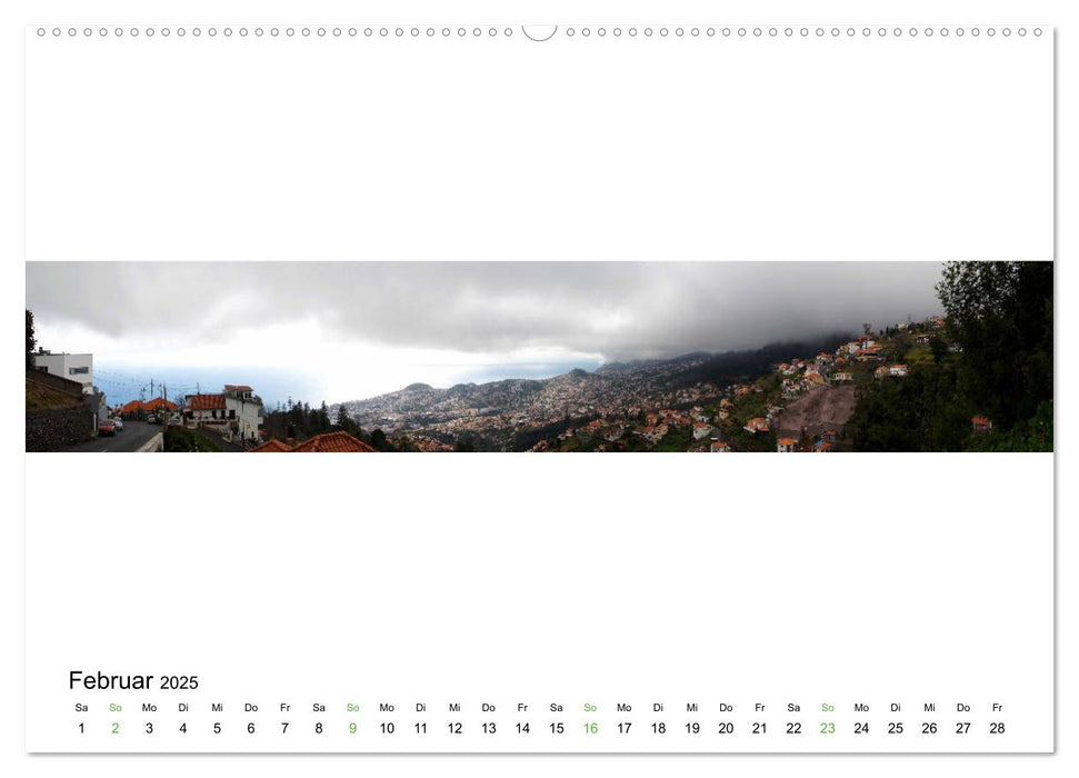 Madeira - Panoramen (CALVENDO Premium Wandkalender 2025)