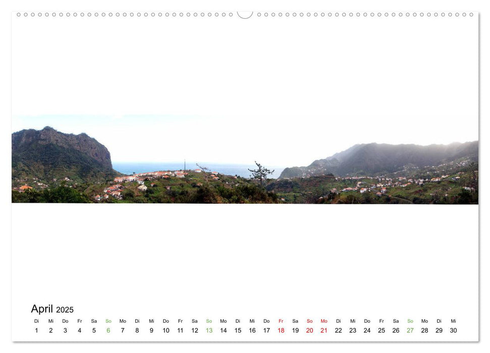 Madeira - Panoramen (CALVENDO Premium Wandkalender 2025)