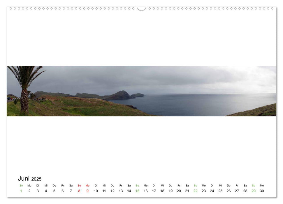 Madeira - Panoramen (CALVENDO Premium Wandkalender 2025)