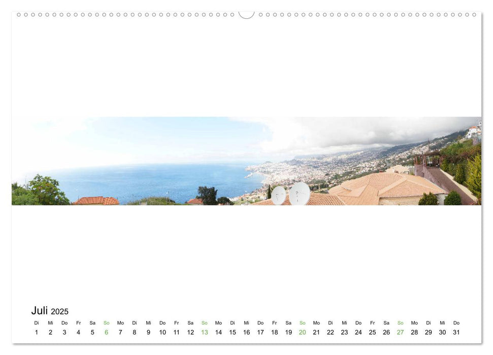 Madeira - Panoramen (CALVENDO Premium Wandkalender 2025)