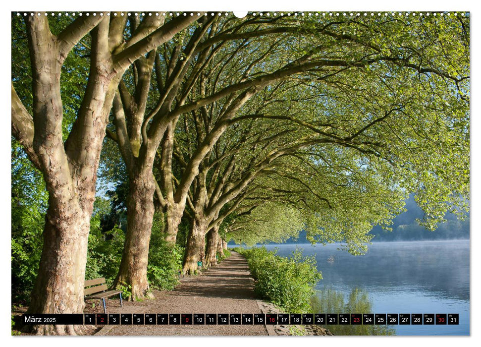 Rund um den Baldeneysee (CALVENDO Premium Wandkalender 2025)