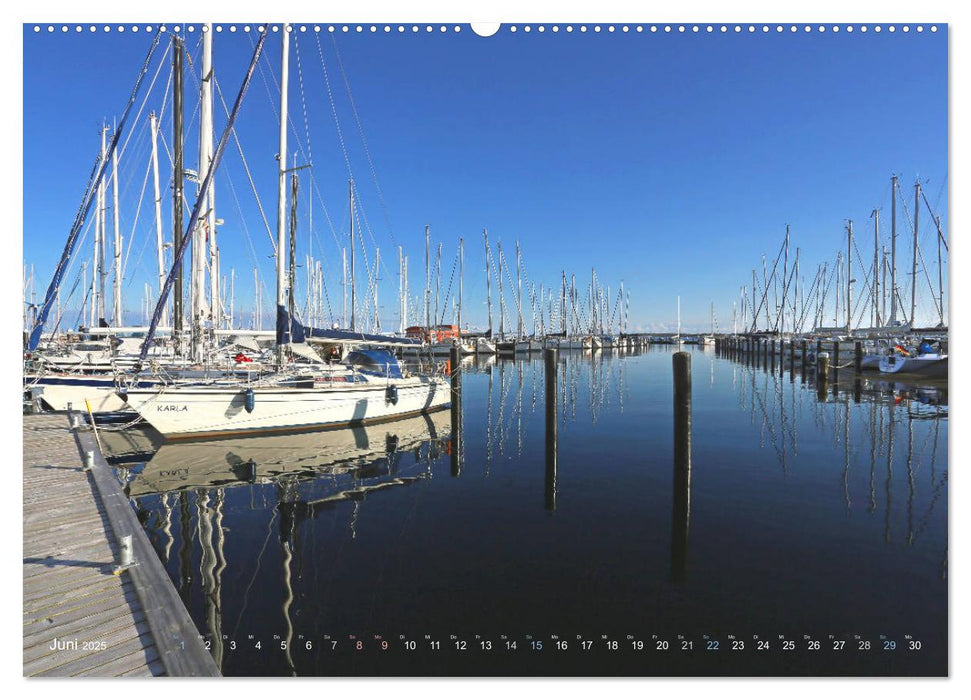 YACHTHÄFEN AN DER OSTSEE (CALVENDO Wandkalender 2025)