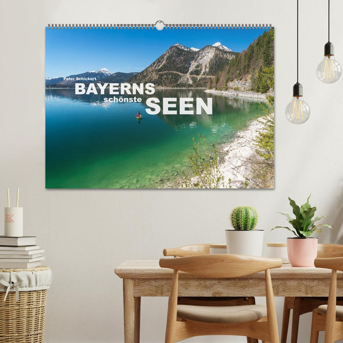 Bayerns schönste Seen (CALVENDO Wandkalender 2025)