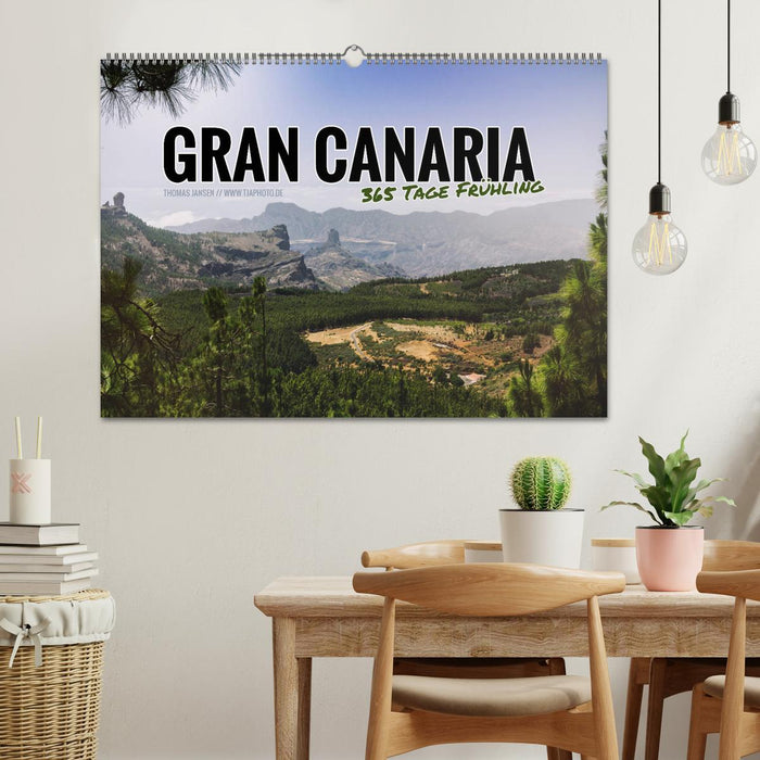 Gran Canaria - 365 Tage Frühling (CALVENDO Wandkalender 2025)