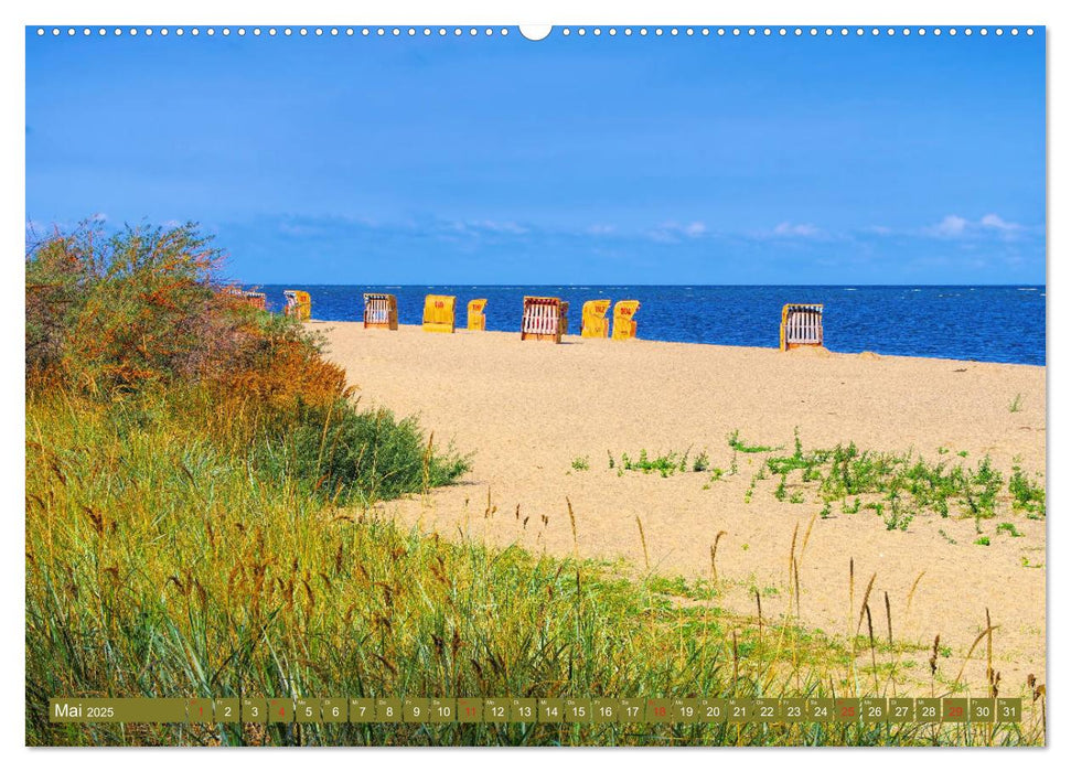 Insel Poel - Auszeit an der Ostsee (CALVENDO Premium Wandkalender 2025)