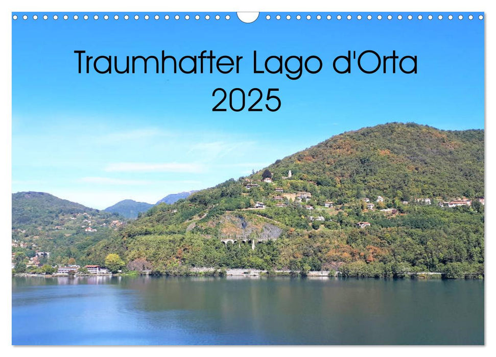 Traumhafter Lago d'Orta (CALVENDO Wandkalender 2025)