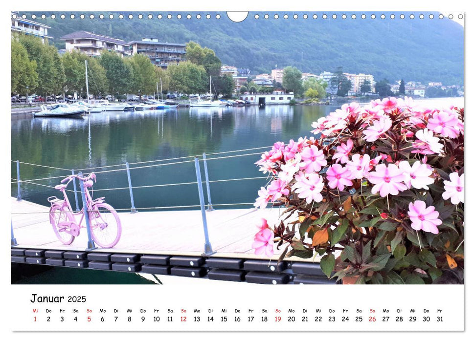 Traumhafter Lago d'Orta (CALVENDO Wandkalender 2025)