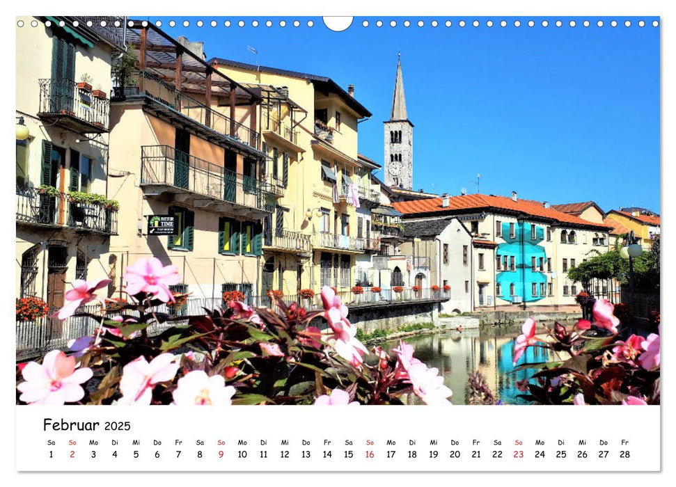 Traumhafter Lago d'Orta (CALVENDO Wandkalender 2025)