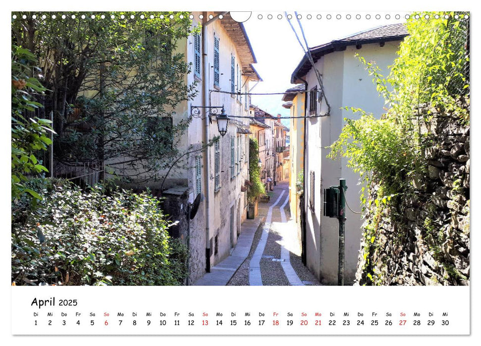 Traumhafter Lago d'Orta (CALVENDO Wandkalender 2025)