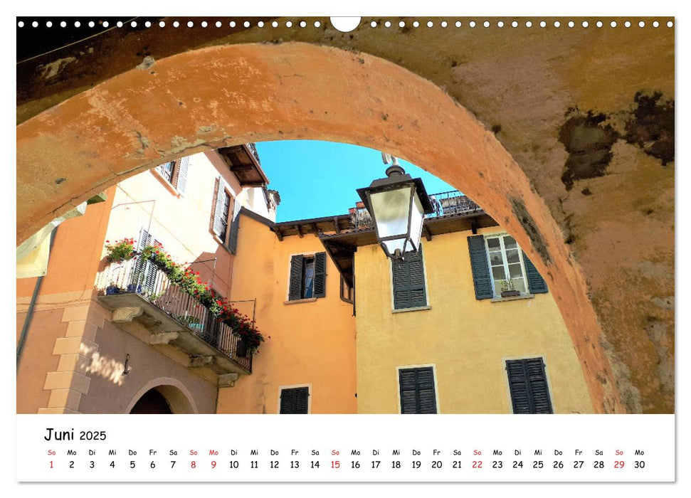 Traumhafter Lago d'Orta (CALVENDO Wandkalender 2025)