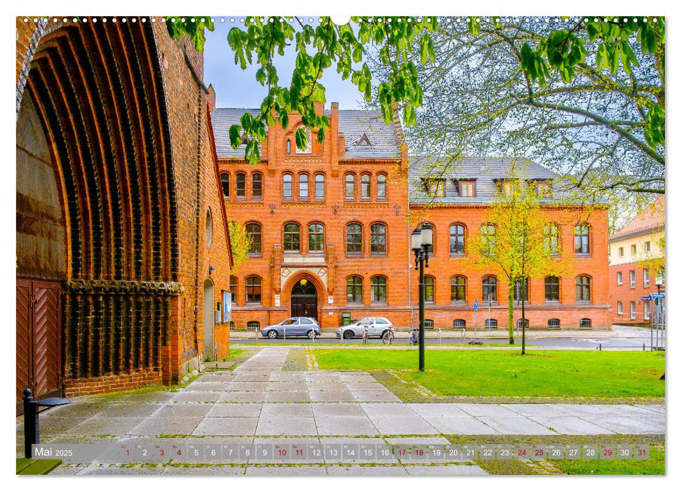 Ein Blick auf die Hansestadt Greifswald (CALVENDO Premium Wandkalender 2025)