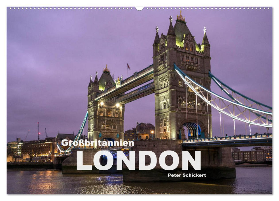 Großbritannien - London (CALVENDO Wandkalender 2025)