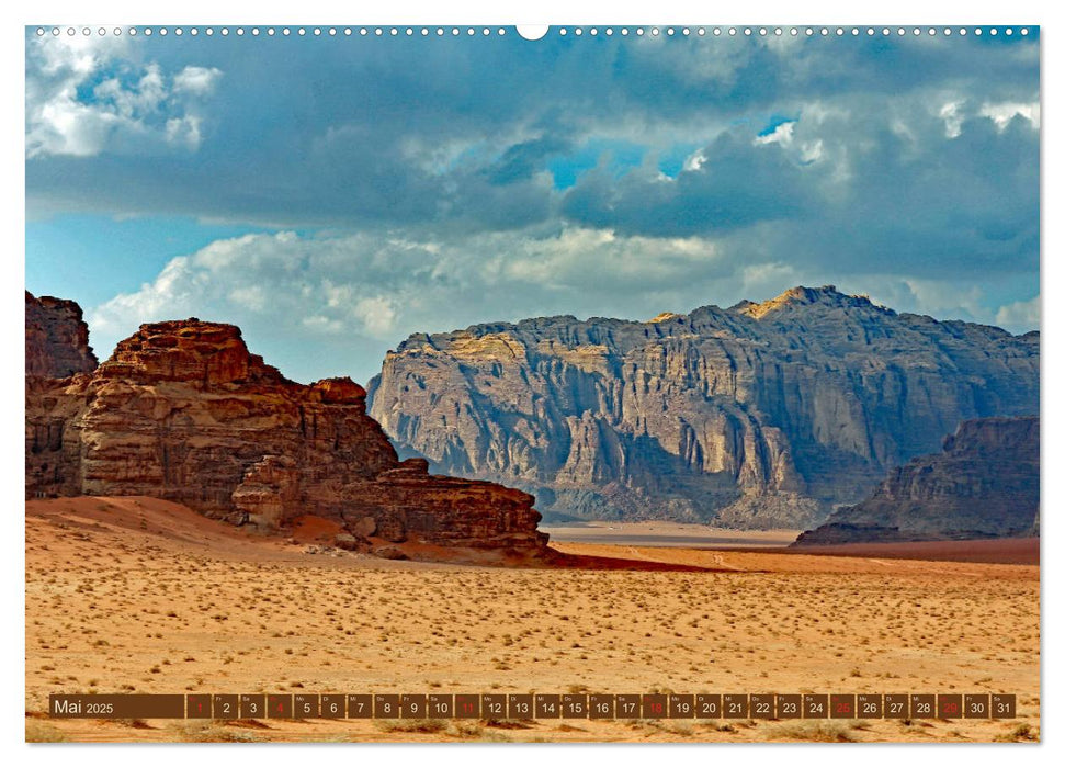 Die Wüste Wadi Rum (CALVENDO Premium Wandkalender 2025)