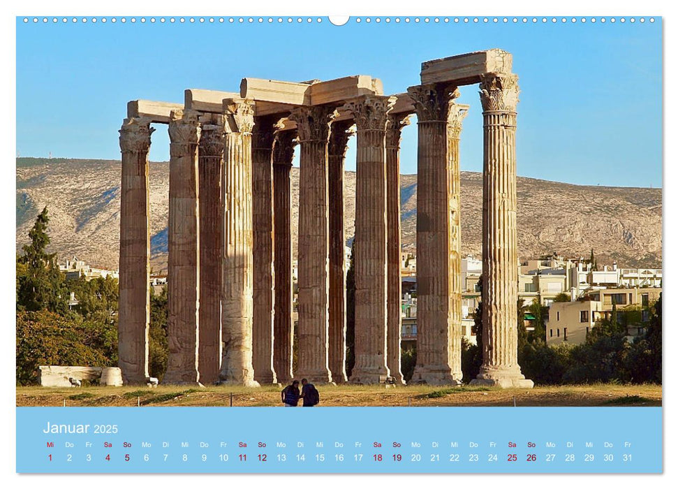 Geliebtes Athen (CALVENDO Premium Wandkalender 2025)