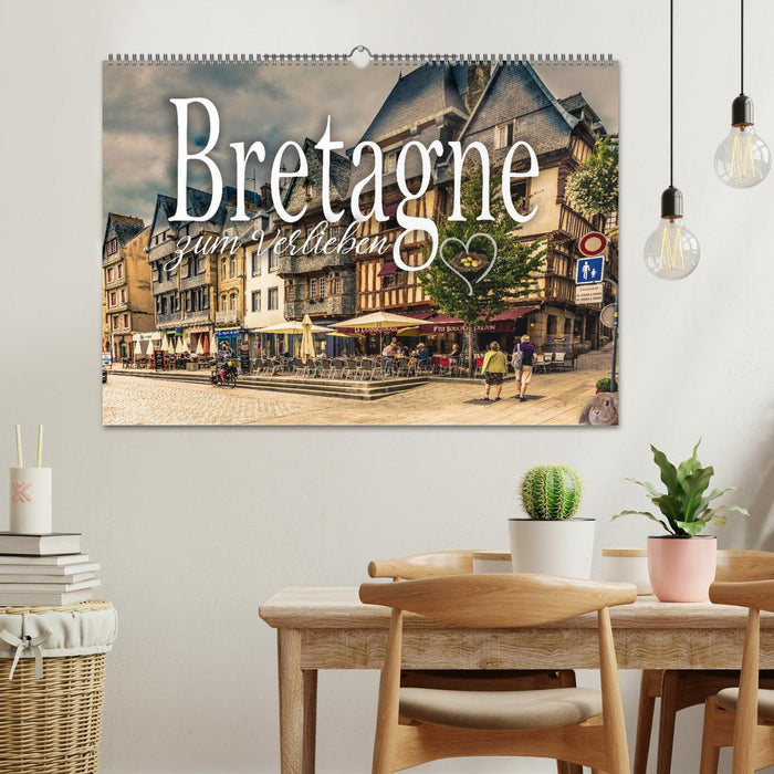 Bretagne zum Verlieben (CALVENDO Wandkalender 2025)