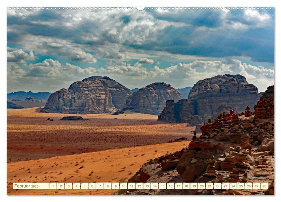 Urlaub in JORDANIEN (CALVENDO Premium Wandkalender 2025)