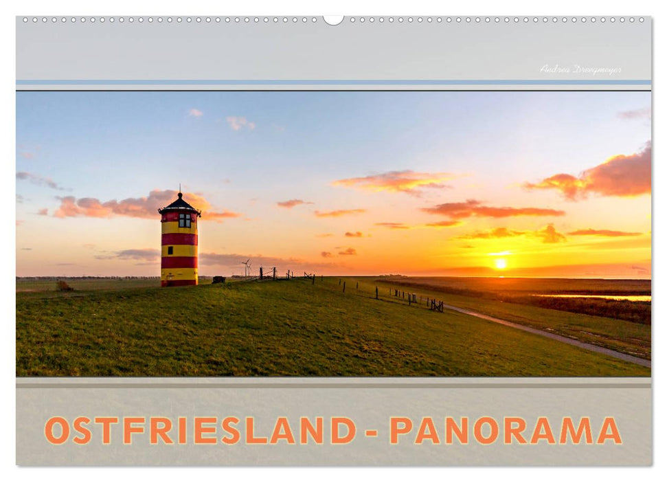 Ostfriesland-Panorama (CALVENDO Wandkalender 2025)