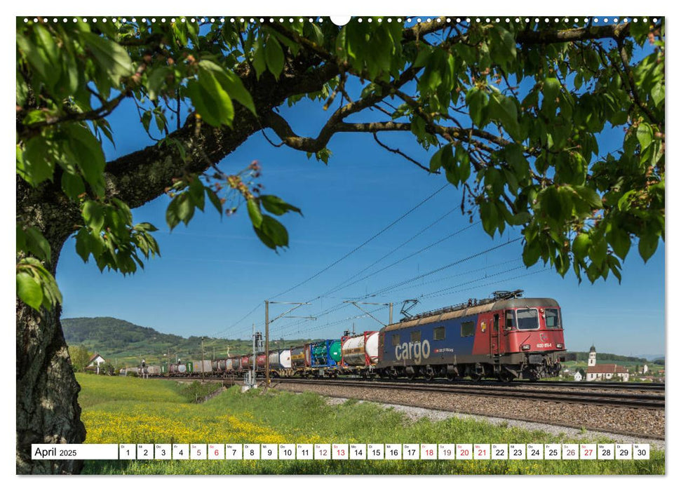 Für Güter die Bahn (CALVENDO Premium Wandkalender 2025)