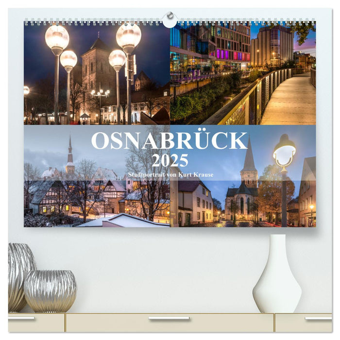 Stadtportrait Osnabrück (CALVENDO Premium Wandkalender 2025)