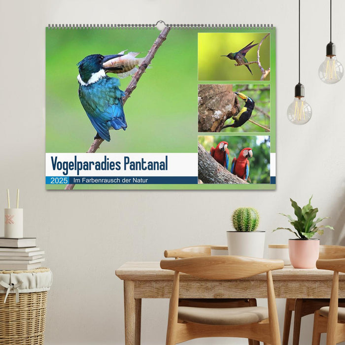 Vogelparadies Pantanal (CALVENDO Wandkalender 2025)