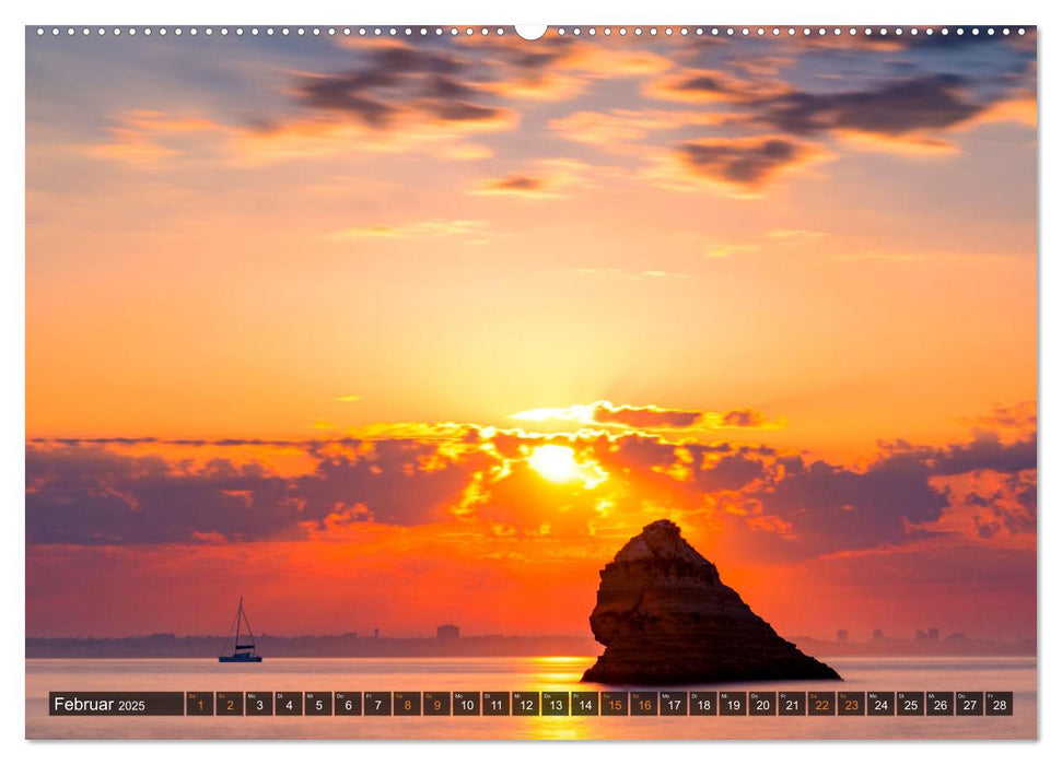 ALGARVE - Urlaub für die Seele (CALVENDO Premium Wandkalender 2025)