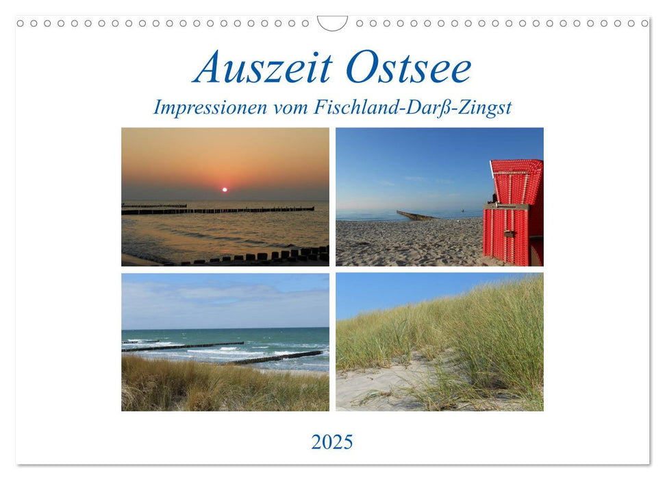 Auszeit Ostsee (CALVENDO Wandkalender 2025)