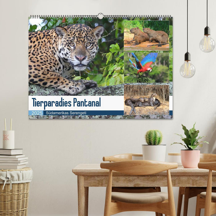 Tierparadies Pantanal (CALVENDO Wandkalender 2025)