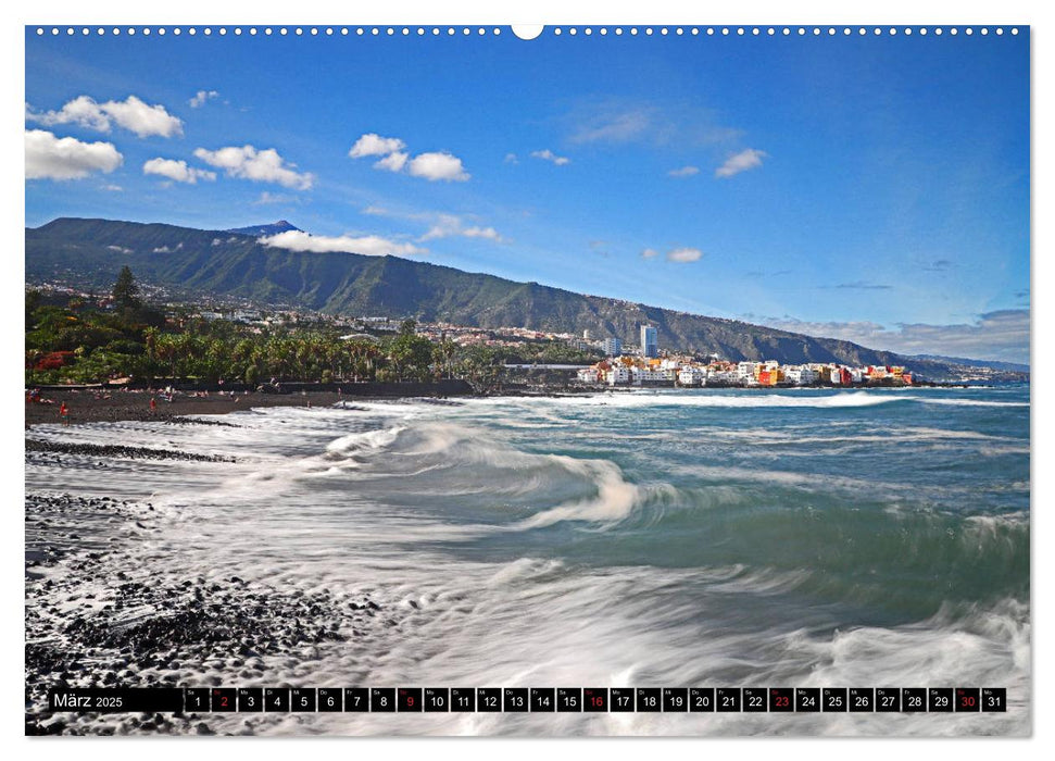 Puerto de la Cruz - Stadt am Atlantik (CALVENDO Premium Wandkalender 2025)