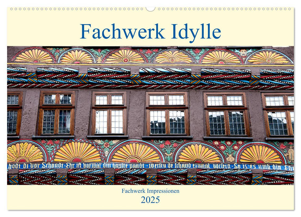 Fachwerk Impressionen (CALVENDO Wandkalender 2025)