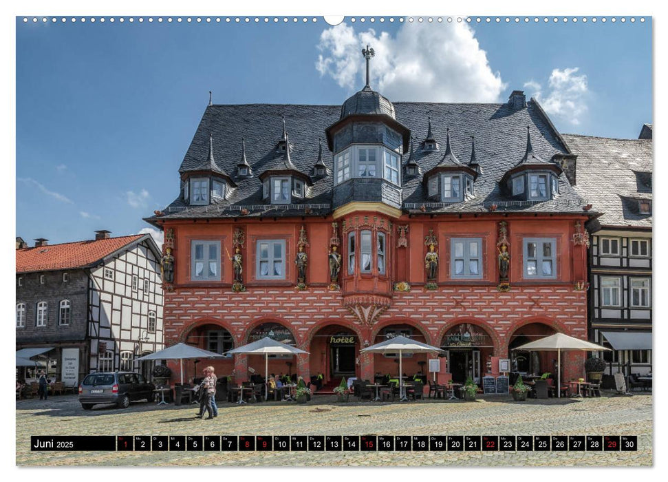 Fachwerkstadt Goslar (CALVENDO Premium Wandkalender 2025)