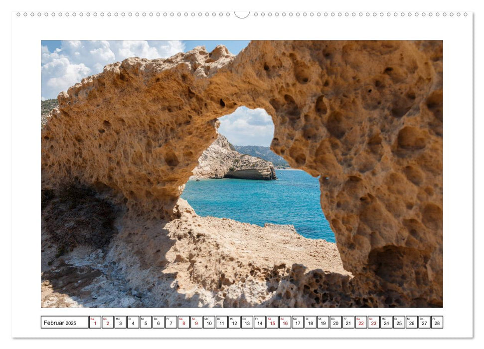 Rhodos, eine Sonneninsel (CALVENDO Wandkalender 2025)