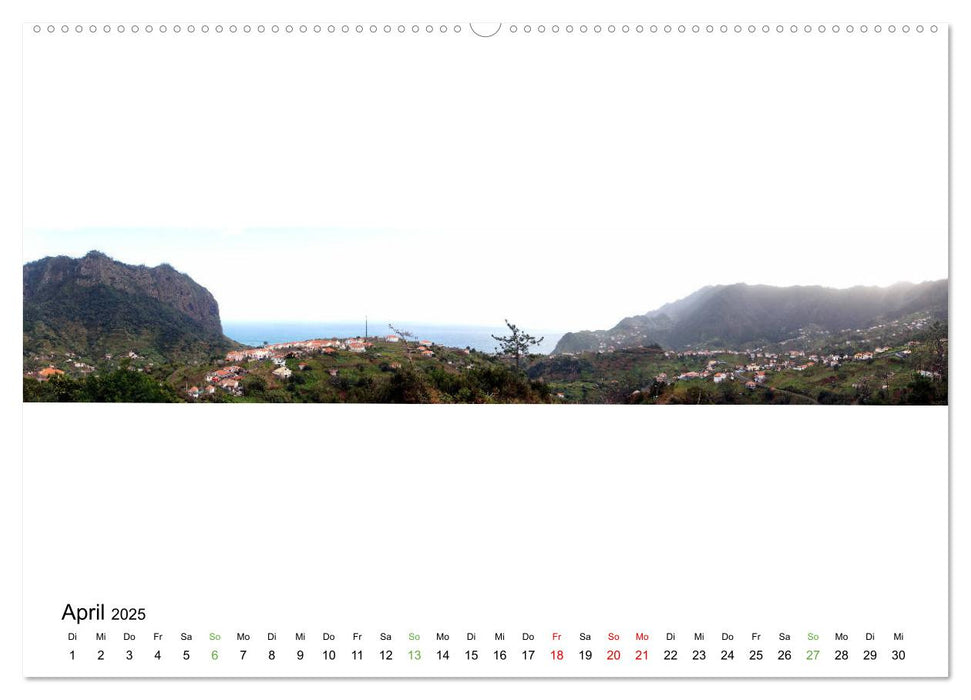 Madeira - Panoramen (CALVENDO Wandkalender 2025)