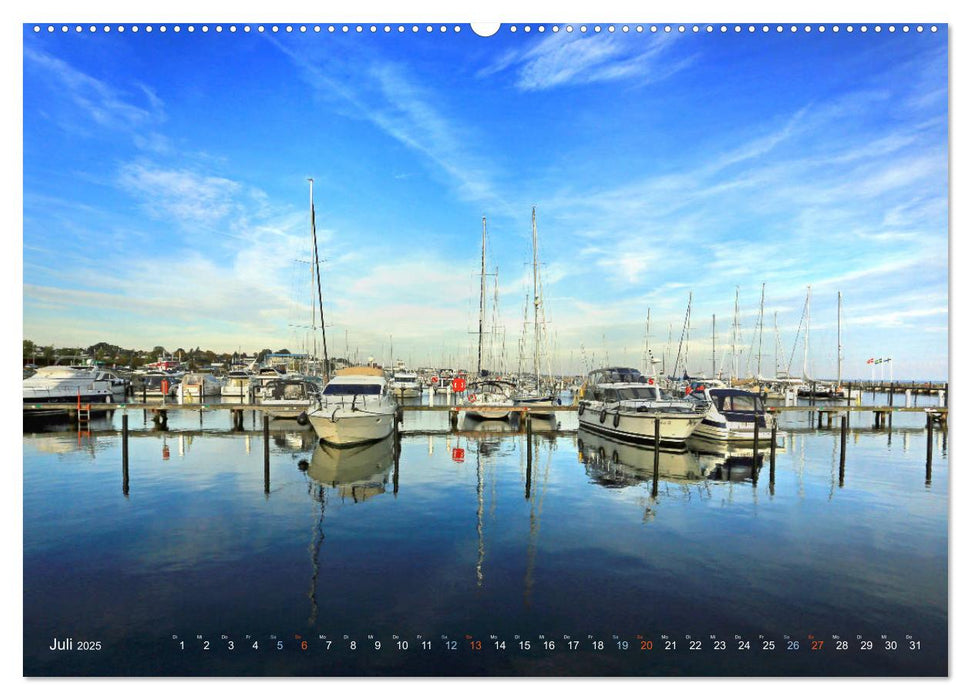 YACHTHÄFEN AN DER OSTSEE (CALVENDO Premium Wandkalender 2025)