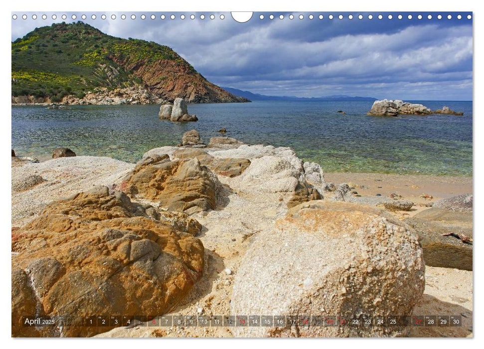 Sardinien Sardigna Sardegna Sardenya 2025 (CALVENDO Wandkalender 2025)