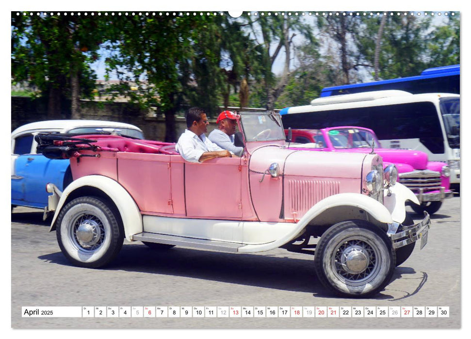 Ford Modell A - Ein rüstiger Neunzigjähriger in Havanna (CALVENDO Premium Wandkalender 2025)