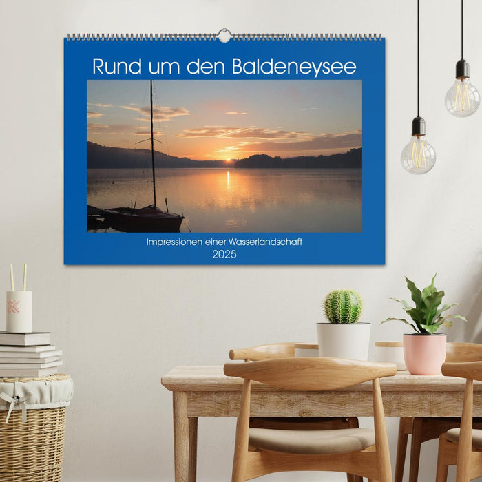 Rund um den Baldeneysee (CALVENDO Wandkalender 2025)