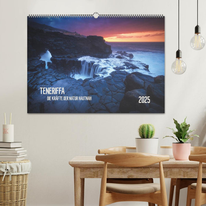 TENERIFFA - DIE KRAFT DER NATUR HAUTNAH (CALVENDO Wandkalender 2025)