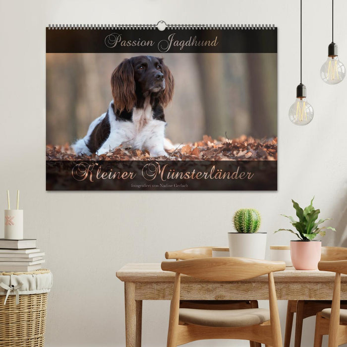 Passion Jagdhund - Kleiner Münsterländer (CALVENDO Wandkalender 2025)