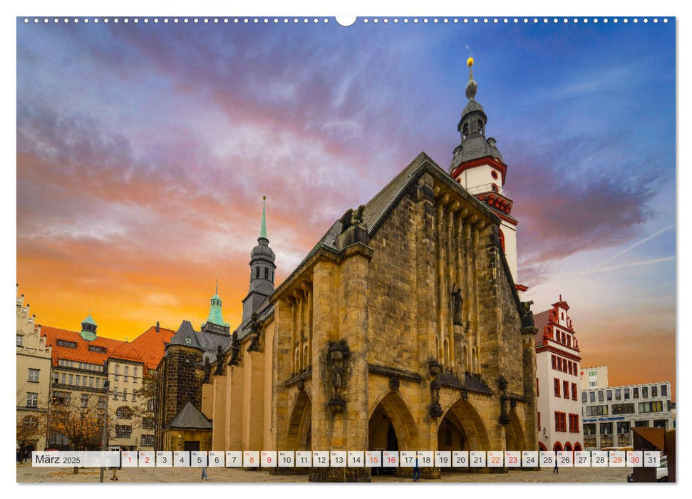 Chemnitz Impressionen (CALVENDO Premium Wandkalender 2025)